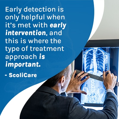 A visual representation of the quote from the text starting with “Early detection is only “