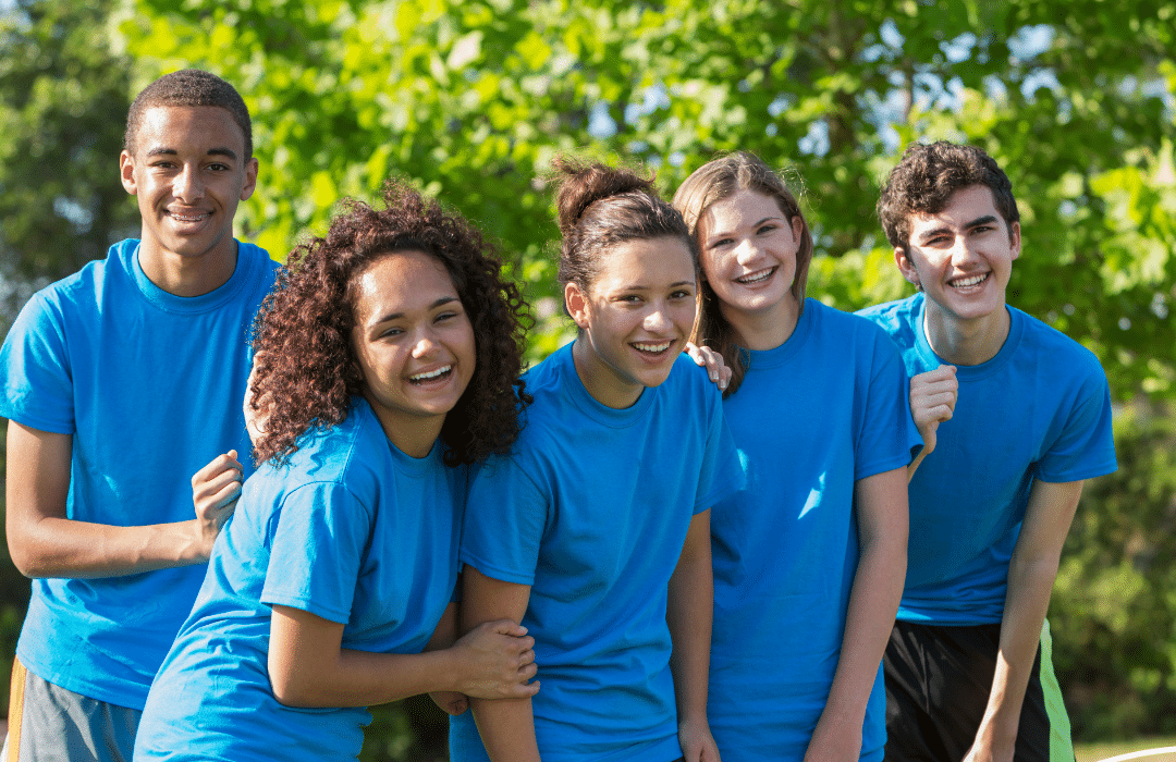 Teens with scoliosis