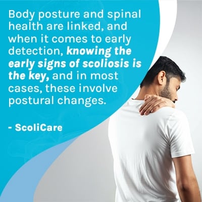 A visual representation of the quote from the text starting with “Body posture and spinal health “