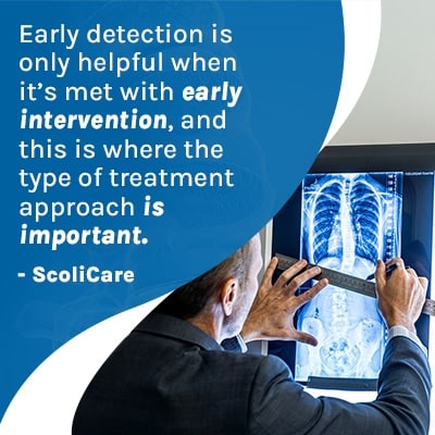 A visual representation of the quote from the text starting with “Early detection is only “