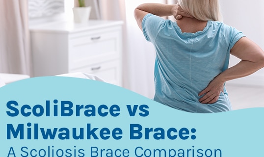 A featured image post for the blog titled: “ScoliBrace vs Milwaukee Brace: A Scoliosis Brace Comparison"