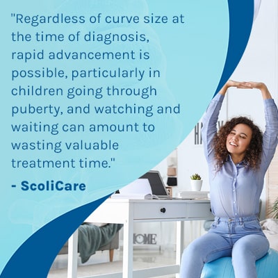 A visual representation of the quote from the text starting with “ Regardless of curve size “