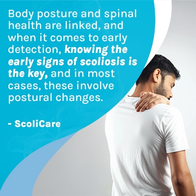 A visual representation of the quote from the text starting with “Body posture and spinal health “