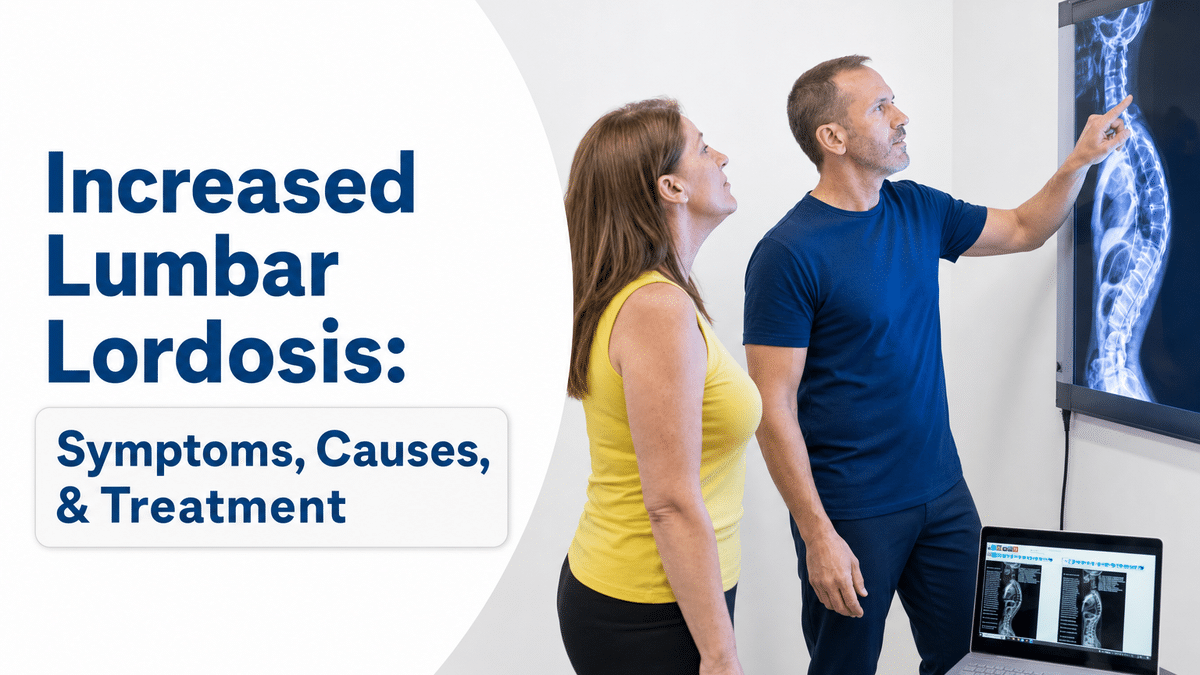 A featured image post for the blog titled: “Increased Lumbar Lordosis“