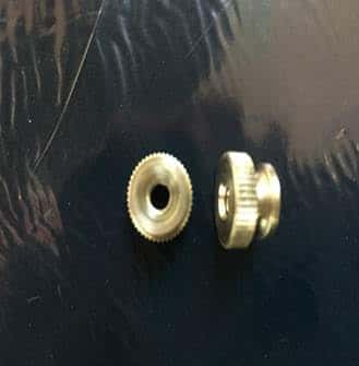 Stainless Steel Knurled Thumb Screw 8/32